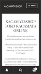 Mobile Screenshot of kacamatashop.net